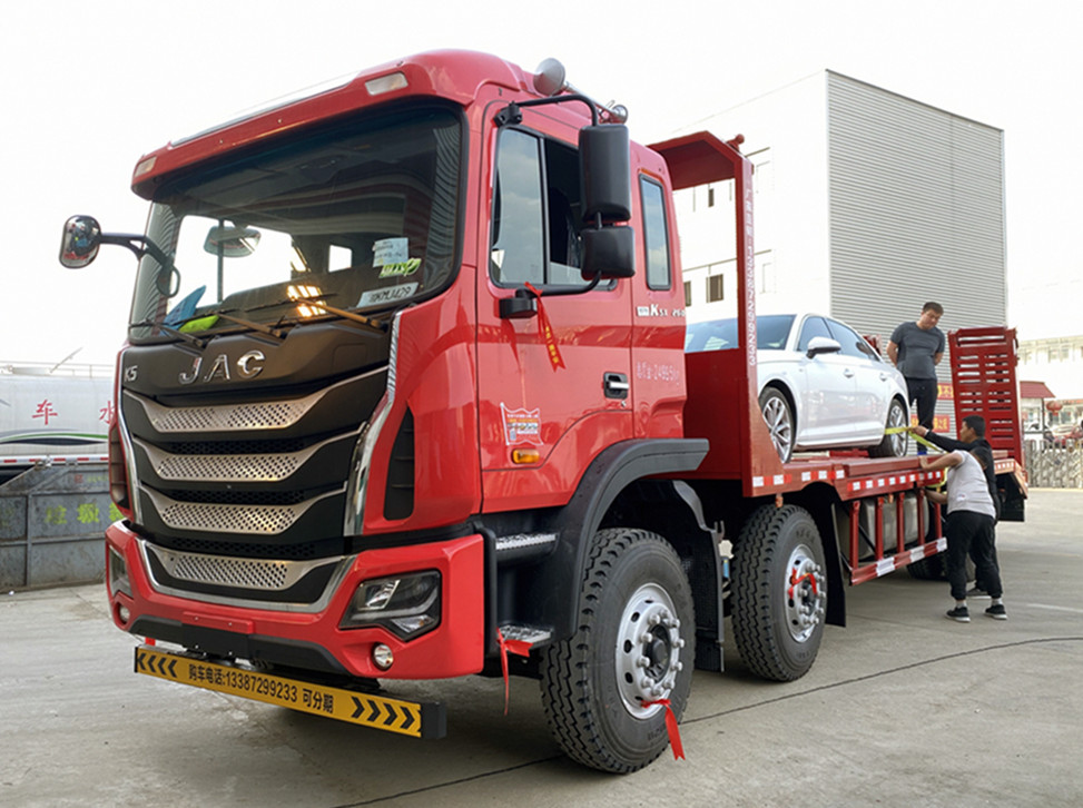 江淮K5X小三轴平板运输车